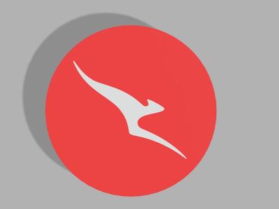 Qantas Drink Coaster