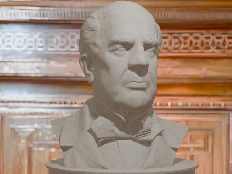 Bust of Domingo Faustino Sarmiento
