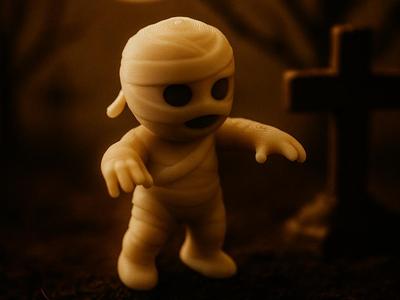 Mummy Keychain