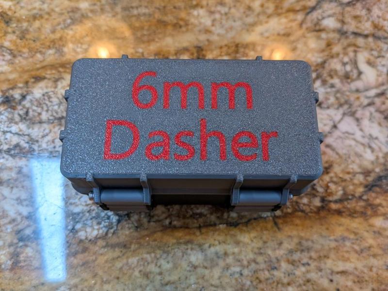 6mm Dasher 50rnd Ammo Box