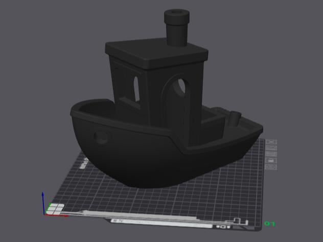 Printbed Benchy