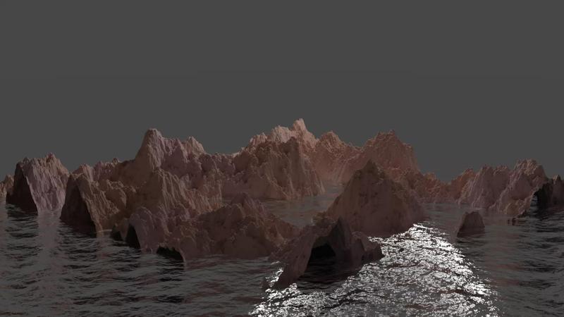 Beautiful stone mountains