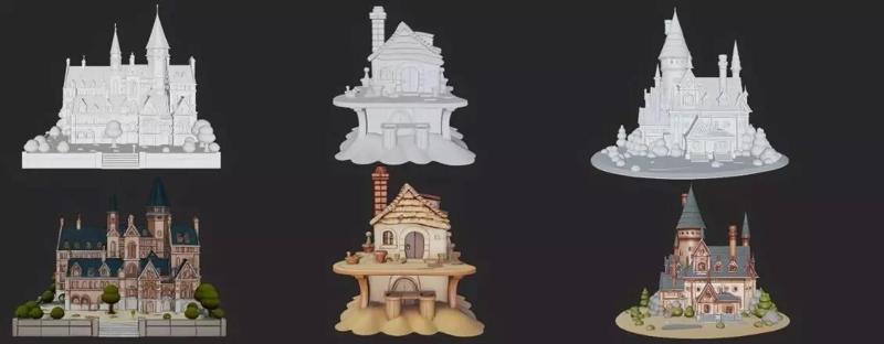 Hogwarts Castle from Harry Potter