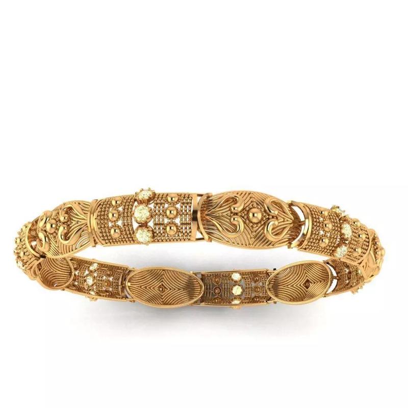 Bangle antique gold bracelet