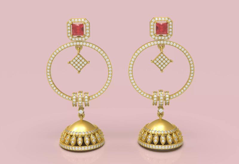 Jhumka Earring - 007