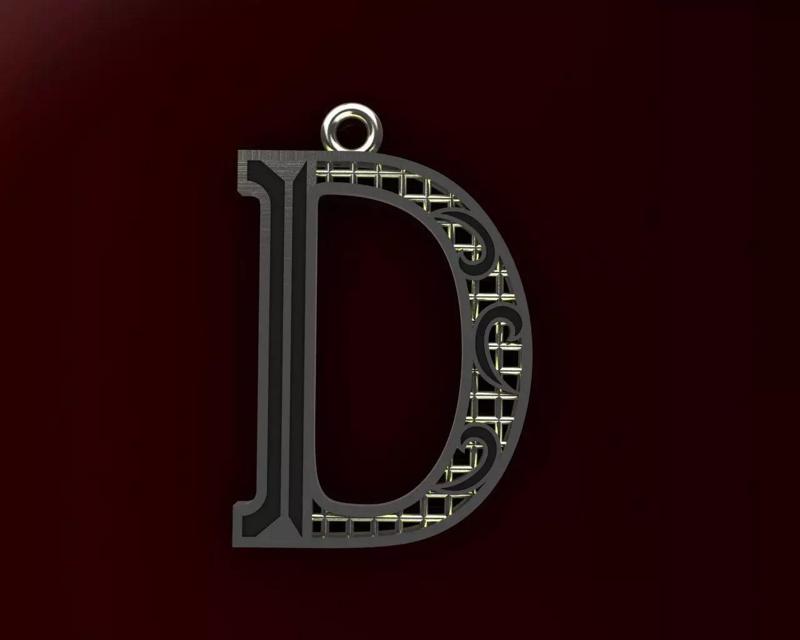 Alphabet Pendant