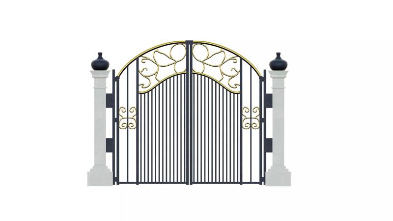Vintage Iron Gate 3D Download