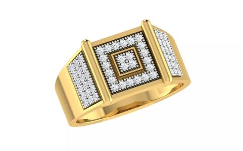 Solitaire Engagement Wedding Men Rings