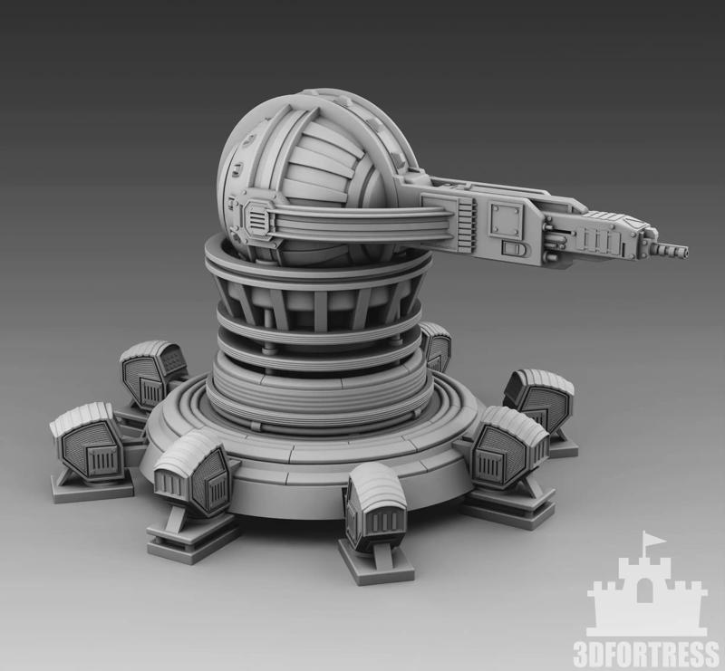 Martian turret