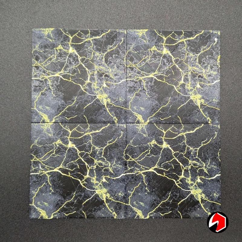 Marble Tiles,  Hueforge Painting, Art Plates, ErickDRedd 3D Designs