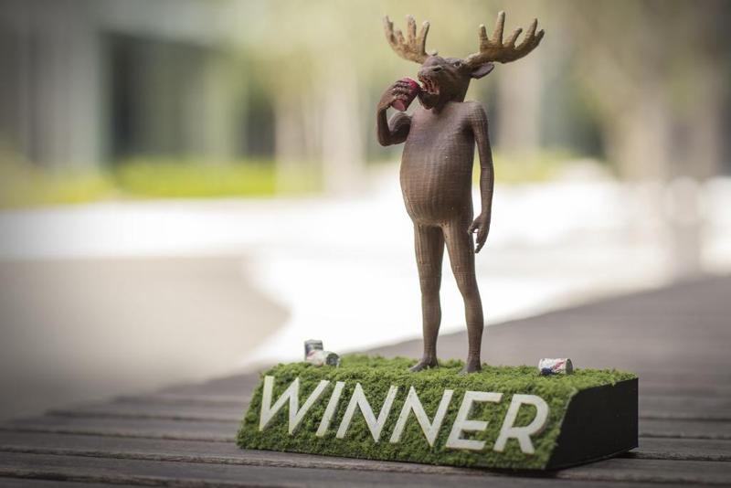 Simulator Drinking and Driving Trophy