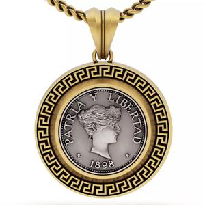 Anniversary of Souvenir Peso  Coin pendant