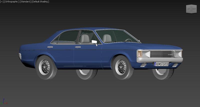 Ford Granada Sedan 1972