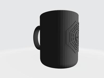 Mug Lost Dharma initiate station the swan