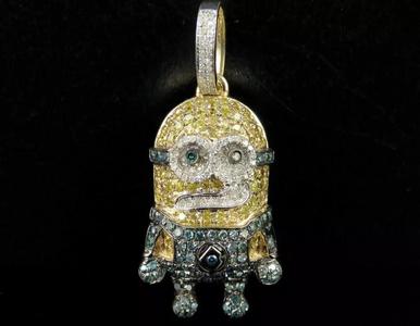 Bright Smile  Minion Locket