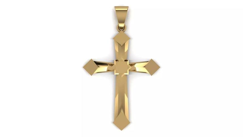 Cross 3D Printable Model