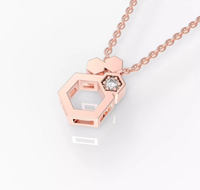 fashion  pendant by Chaumet   Bee My Love STL format