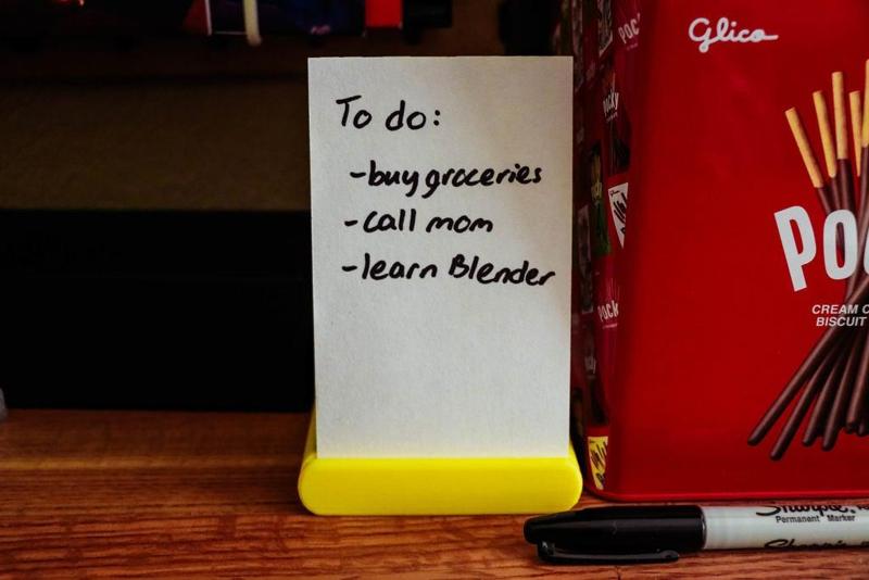 Notecard Holder (Tray/Display)