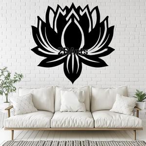 Lotus Flower 2D Wall Art/Window Art - Digital STL & SVG Files for 3D Printing and Laser Cutting