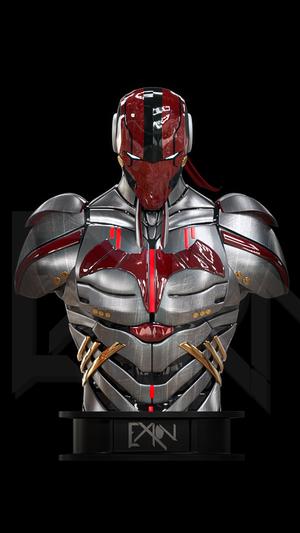 DC Red Hood Red Ronin Bust STL FILE