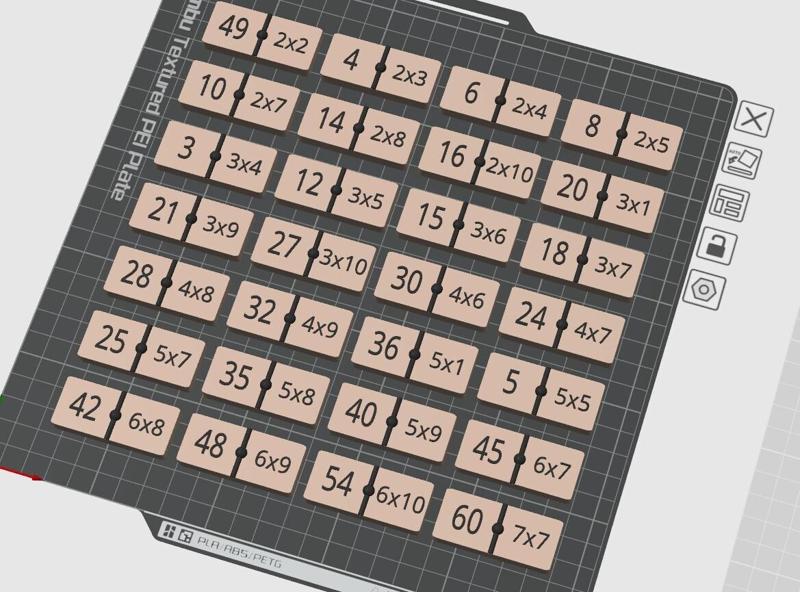 Domino Multiplica board game