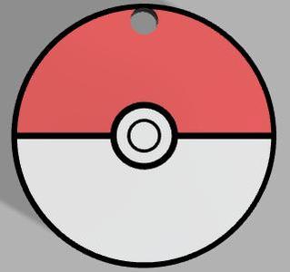 KEYCHAIN-POKEBALL