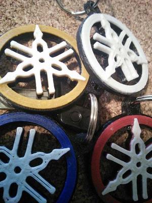 Fixed Yamaha Keychain