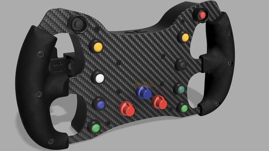 DIY AC Simracing GT-Formula Steering Wheel