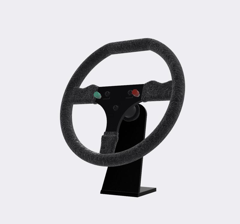 MP4/4 steering wheel replica