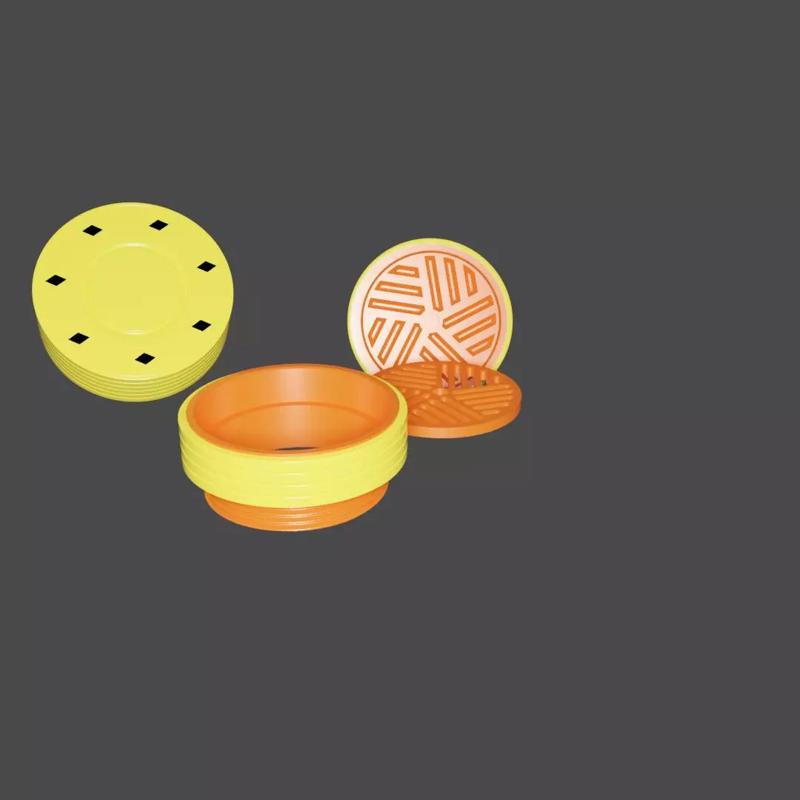 Poker Chips Grinder 2 parts Ready To print