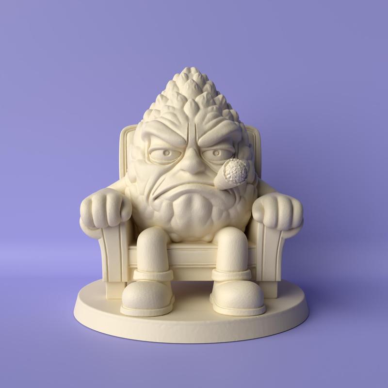 Don Budzini – The Weed Boss Mascot Sculpture
