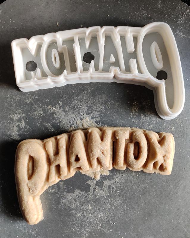 Phantom Logo Ghost Who Walks STL Cookie Cutter