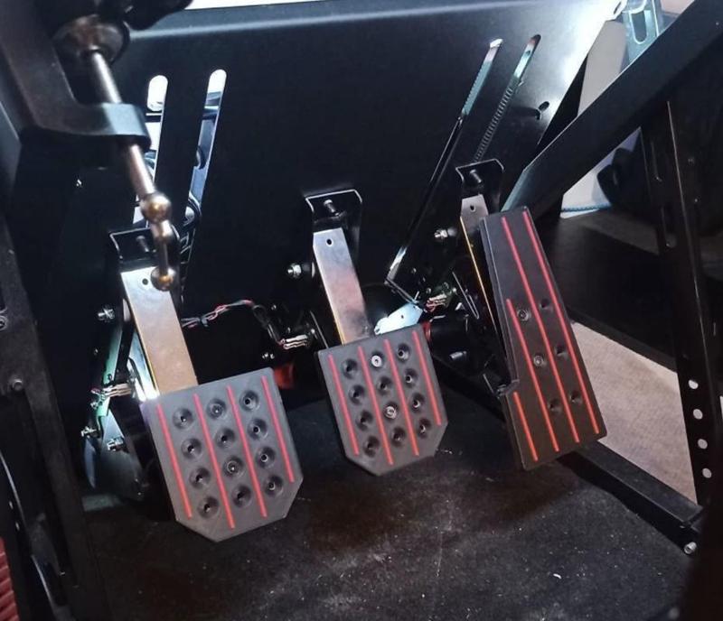 Stock Car Pedals for Logitech G29, G27, G25, G920, G923 steering wheel