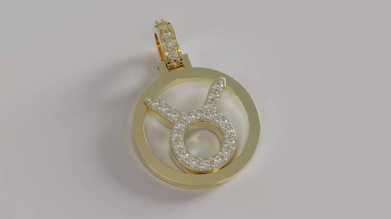 horoscope pendant