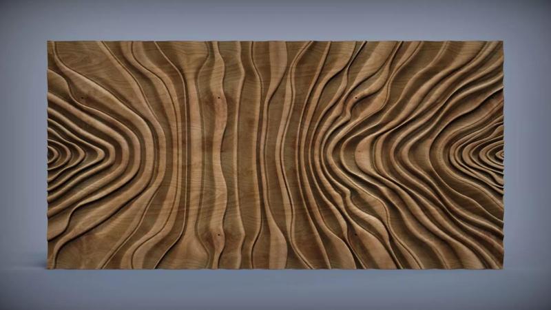 Wavy Wall Art Panel