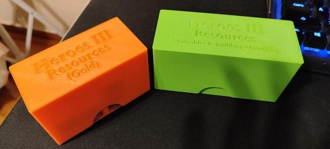 Token storage for Heroes 3 The boardgame