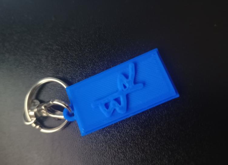 cyberpunk edge runner keyring 
