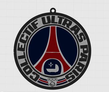 Collectif Ultras Paris Officiel key ring