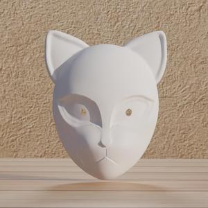 File : Cosplay Demon Slayer Kyojuro Rengoku mask in digital format