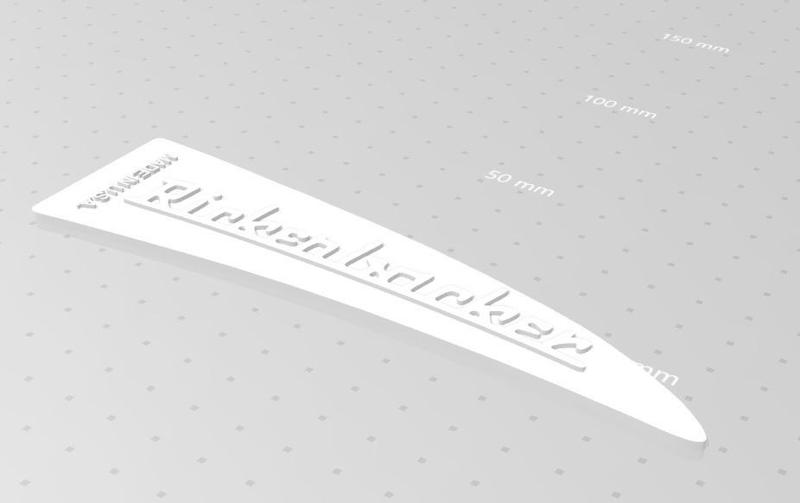 Rickenbaker Truss Rod - Nameplate