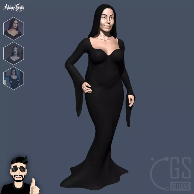 MORTICIA ADDAMS FULL - series Wednesday