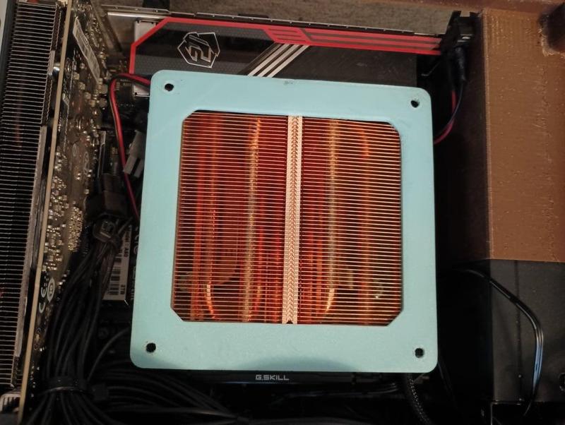 Thermalright axp90-x53, x47 120mm fan adapter