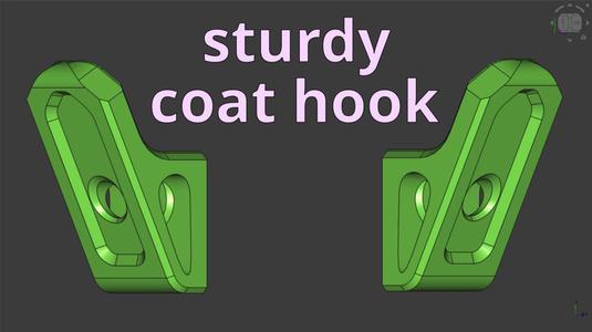sturdy coat hook