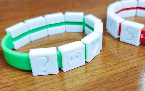 AAC Charms With Boardmaker Symbols For Silicone Bracelets - WOOF3D - Duy Do