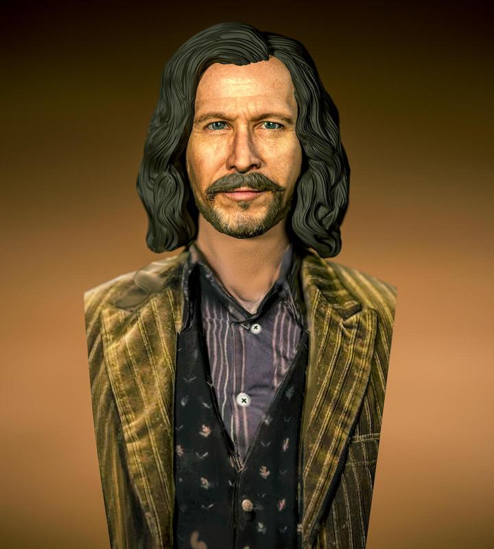1/6 1/12 Sirius Black Gary Oldman Harry Potter bust headsculpt