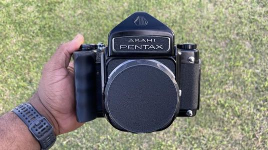 Pentax 67 lens and body caps