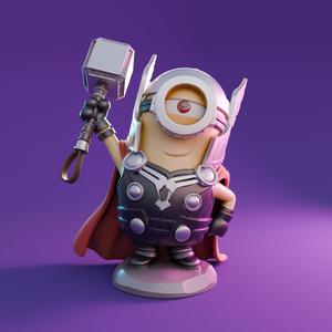 Minions - Thor - The Avengers
