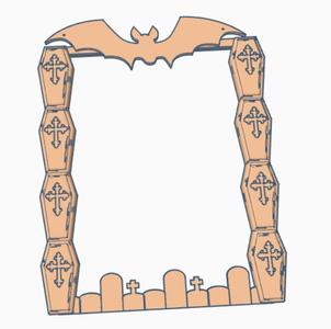 Graveyard Picture Frame