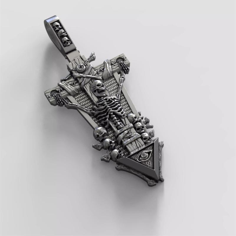 CUSTOM SKULL DARK PENDANTS