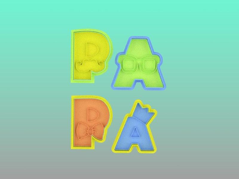 Dad cookie cutters - dad cookie cutters